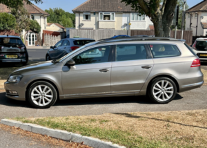 2014 Volkswagen Passat 2.0 Tdi Bluemotion Tech Executive in Brown — image 4