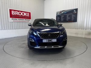 2017 Peugeot 3008 2.0 Bluehdi Gt Eat Auto 6spd Euro 6 (s/s) 5dr in Blue — image 5