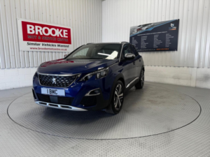 2017 Peugeot 3008 2.0 Bluehdi Gt Eat Auto 6spd Euro 6 (s/s) 5dr in Blue — image 6