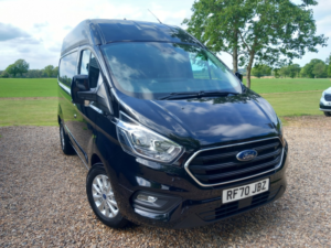 2021 Ford Transit Custom 2.0 Transit Custom Limited Van 280 L1 2.0l Ecoblue 130ps Fwd 6 Speed Manual in Black — image 3