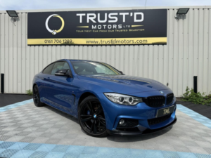 2016 BMW 4 Series 2.0 420d M Sport Auto Xdrive Euro 6 (s/s) 2dr in Blue — image 3