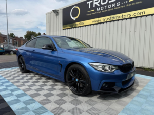 2016 BMW 4 Series 2.0 420d M Sport Auto Xdrive Euro 6 (s/s) 2dr in Blue — image 4