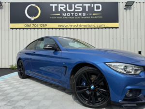 2016 BMW 4 Series 2.0 420d M Sport Auto Xdrive Euro 6 (s/s) 2dr in Blue — image 5