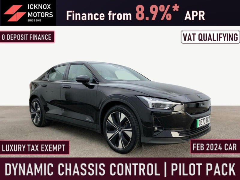 2024 Polestar Polestar 2 Single Motor 69kwh Standard Range Fastback Auto Rwd 5dr in Black — image 1