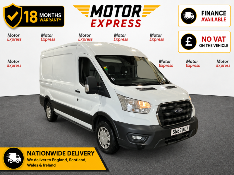 2019 Ford Transit 2.0 290 Ecoblue Trend in White — image 1