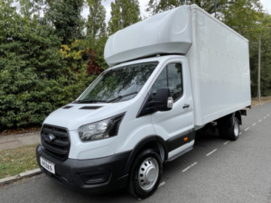 2020 Ford Transit 2.0 350 Ecoblue Hd Leader Luton Van Drw in White — image 3