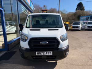 2022 Ford Transit 2.0 350 Ecoblue Hd Leader Dropside 2dr Diesel Manual Rwd L4 Euro 6 130 Ps in White — image 2