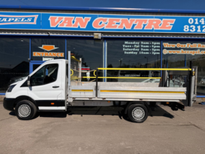 2022 Ford Transit 2.0 350 Ecoblue Hd Leader Dropside 2dr Diesel Manual Rwd L4 Euro 6 130 Ps in White — image 3