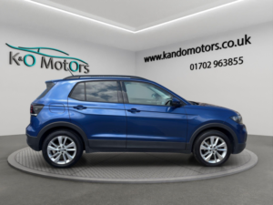 2019 Volkswagen T-Cross 1.0 Tsi Se DSG Euro 6 (s/s) 5dr in Blue — image 3