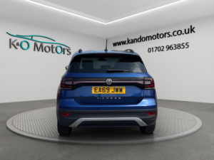 2019 Volkswagen T-Cross 1.0 Tsi Se DSG Euro 6 (s/s) 5dr in Blue — image 5