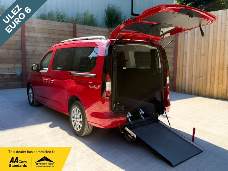 2024 Ford Grand Tourneo Connect 5 SEAT Wheelchair Accessible Disabled Access Vehicle Wav in Red — image 1
