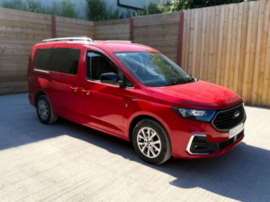 2024 Ford Grand Tourneo Connect 5 SEAT Wheelchair Accessible Disabled Access Vehicle Wav in Red — image 3