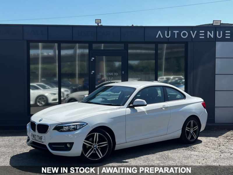 2017 BMW 2 Series 1.5 218i Sport Coupe 2dr Petrol Auto Euro 6 (s/s) (136 Ps) in White — image 1