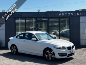 2017 BMW 2 Series 1.5 218i Sport Coupe 2dr Petrol Auto Euro 6 (s/s) (136 Ps) in White — image 2