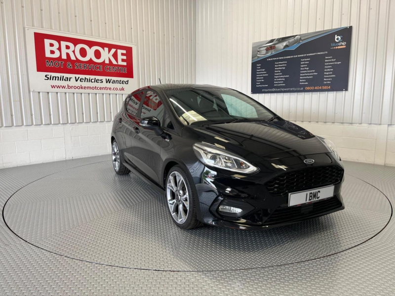 2019 Ford Fiesta 1.0t Ecoboost St-Line X Edition Euro 6 (s/s) 5dr in Black — image 1