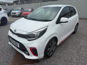 2018 Kia Picanto 1.25 Gt-Line Hatchback 5dr Petrol Manual Euro 6 (83 Bhp) in White — image 4