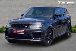 2022 Land Rover Range Rover Sport 3.0 P400 Mhev Hst Auto 4WD Euro 6 (s/s) 5dr in Grey — image 3