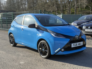 2016 Toyota Aygo 1.0 Vvt-I X-Cite Hatchback 5dr Petrol Manual Euro 6 (68 Ps) in Blue — image 3