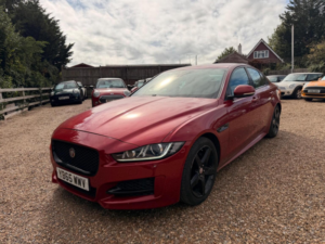 2016 Jaguar Xe 2.0d R-Sport Auto Euro 6 (s/s) 4dr in Red — image 4
