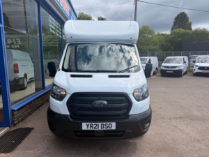 2021 Ford Transit 2.0 350 Ecoblue Low Floor Luton 2dr Diesel Manual Fwd L3 Euro 6 (s/s) (130 Ps) in White — image 3