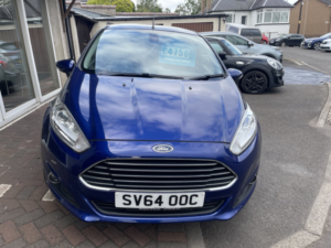 2014 Ford Fiesta 1.0 T Ecoboost Titanium in Blue — image 2