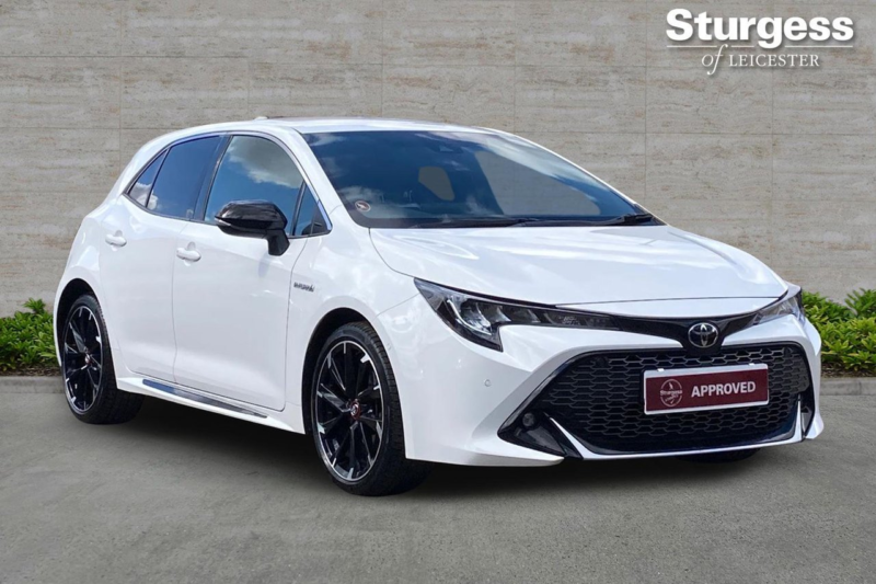 2020 Toyota Corolla 1.8 Vvt-H Gr Sport CVT Euro 6 (s/s) 5dr in White — image 1