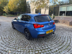 2018 BMW 1 Series 3.0 M140i Shadow Edition Auto Euro 6 (s/s) 5dr in Blue — image 4