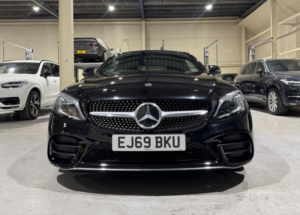 2019 Mercedes-Benz C Class 1.5 C200 Mhev Amg Line (premium) G-Tronic+ Euro 6 (s/s) 2dr in Black — image 2