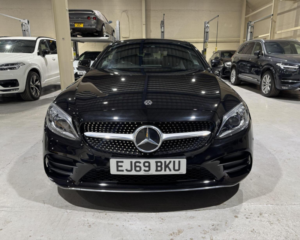 2019 Mercedes-Benz C Class 1.5 C200 Mhev Amg Line (premium) G-Tronic+ Euro 6 (s/s) 2dr in Black — image 3