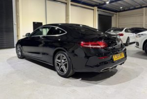 2019 Mercedes-Benz C Class 1.5 C200 Mhev Amg Line (premium) G-Tronic+ Euro 6 (s/s) 2dr in Black — image 6