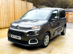 2020 Citroen Berlingo 3 SEAT Wheelchair Accessible Disabled Access Vehicle Wav in Grey — image 5