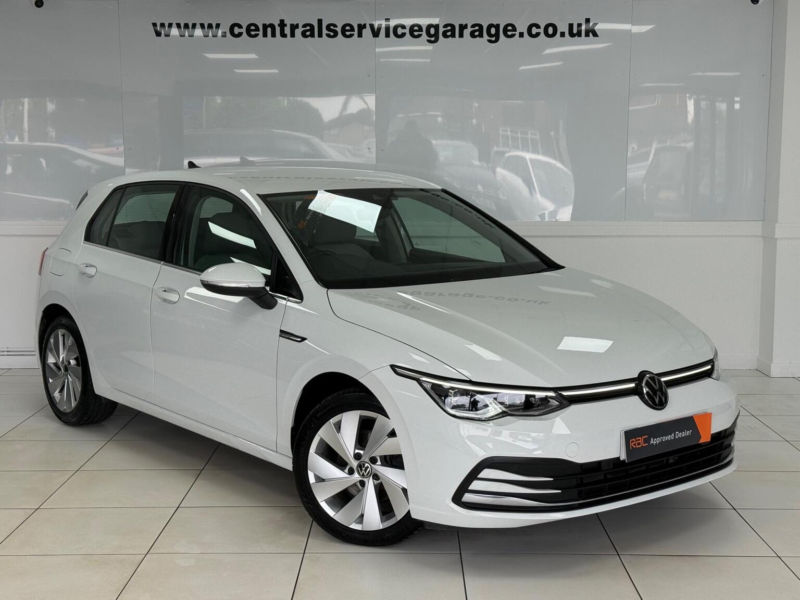 2021 Volkswagen Golf 2.0 Tdi Style DSG Euro 6 (s/s) 5dr in White — image 1