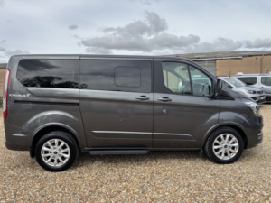 2021 Ford Tourneo Custom Auto Wav Automatic Wheelchair Accessible Vehicle 2.0 Tourneo Custom Titanium 320 L1 in Grey — image 2