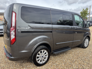 2021 Ford Tourneo Custom Auto Wav Automatic Wheelchair Accessible Vehicle 2.0 Tourneo Custom Titanium 320 L1 in Grey — image 3
