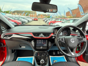 2019 Vauxhall Corsa 1.4i Ecotec Griffin Euro 6 3dr in Red — image 2