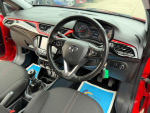 2019 Vauxhall Corsa 1.4i Ecotec Griffin Euro 6 3dr in Red — image 3