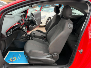 2019 Vauxhall Corsa 1.4i Ecotec Griffin Euro 6 3dr in Red — image 4