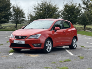 2016 SEAT Ibiza 1.0 Ecotsi 110 Fr Technology 5dr Auto, Orange, Petrol + £20 Road Tax in Red — image 2