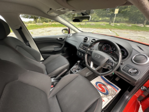 2016 SEAT Ibiza 1.0 Ecotsi 110 Fr Technology 5dr Auto, Orange, Petrol + £20 Road Tax in Red — image 4