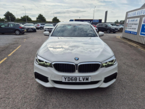 2018 BMW 5 Series 2.0 520d M Sport Auto Xdrive Euro 6 (s/s) 4dr in White — image 2