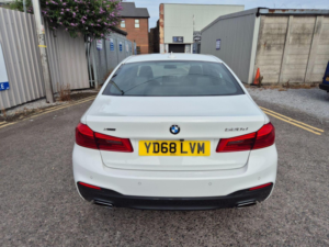 2018 BMW 5 Series 2.0 520d M Sport Auto Xdrive Euro 6 (s/s) 4dr in White — image 5