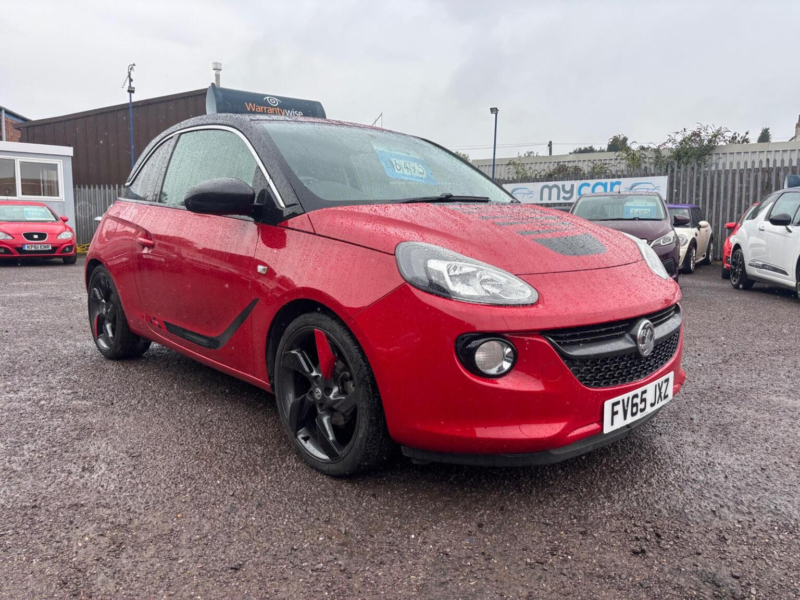 2016 Vauxhall Adam 1.2i Slam Euro 6 3dr in Red — image 1