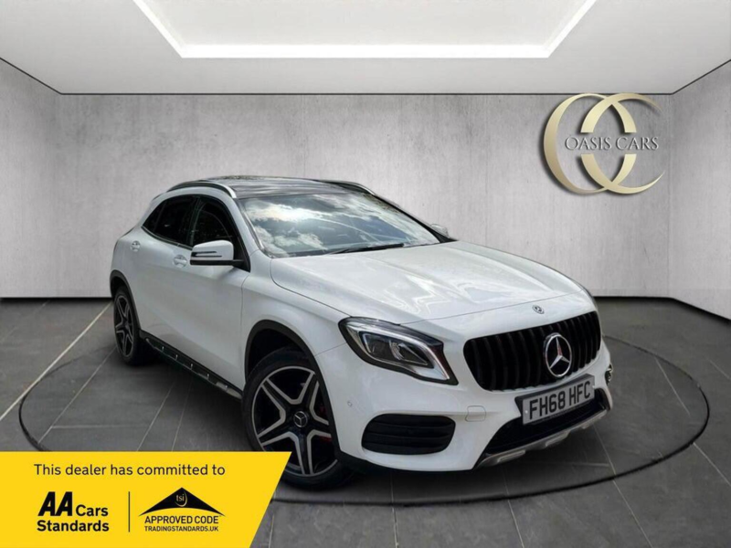 2018 Mercedes-Benz Gla 2.0 Gla250 Amg Line (premium Plus) 7g-Dct 4matic Euro 6 (s/s) 5dr in White — image 1