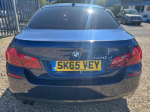 2015 BMW 5 Series 2.0 520d M Sport Auto Euro 6 (s/s) 4dr in Blue — image 6