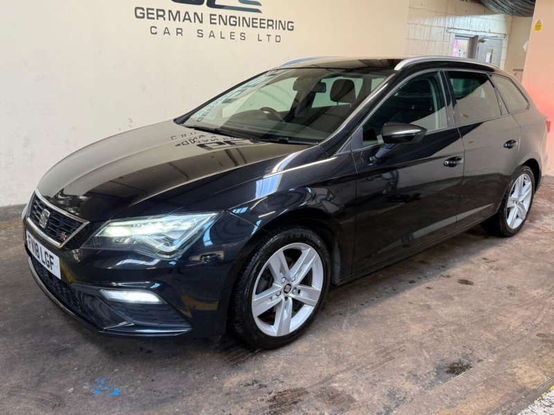 2018 SEAT Leon 2.0 Tdi Fr Technology St Euro 6 (s/s) 5dr in Black — image 1