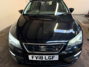 2018 SEAT Leon 2.0 Tdi Fr Technology St Euro 6 (s/s) 5dr in Black — image 5