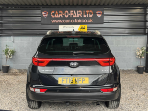 2016 Kia Sportage 2.0 Crdi Kx-3 in Black — image 6