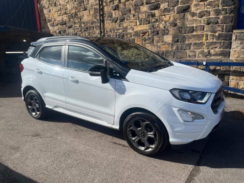 2018 Ford Ecosport 1.5 Tdci St-Line Euro 6 (s/s) 5dr in White — image 1