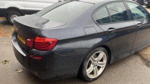 2012 BMW 5 Series 2.0 520d M Sport Steptronic Euro 5 (s/s) 4dr in Black — image 4