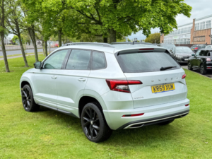 2019 Skoda Karoq 1.5 Tsi Act Sportline SUV 5dr Petrol DSG Euro 6 (s/s) (150 Ps) in Silver — image 5